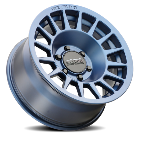 Aluminum Wheels 17x8.5 Bead Grip MR707 Bolt Pattern 6 On 139.7 Offset 0 Lip Size 0 Bahia Blue BL Method