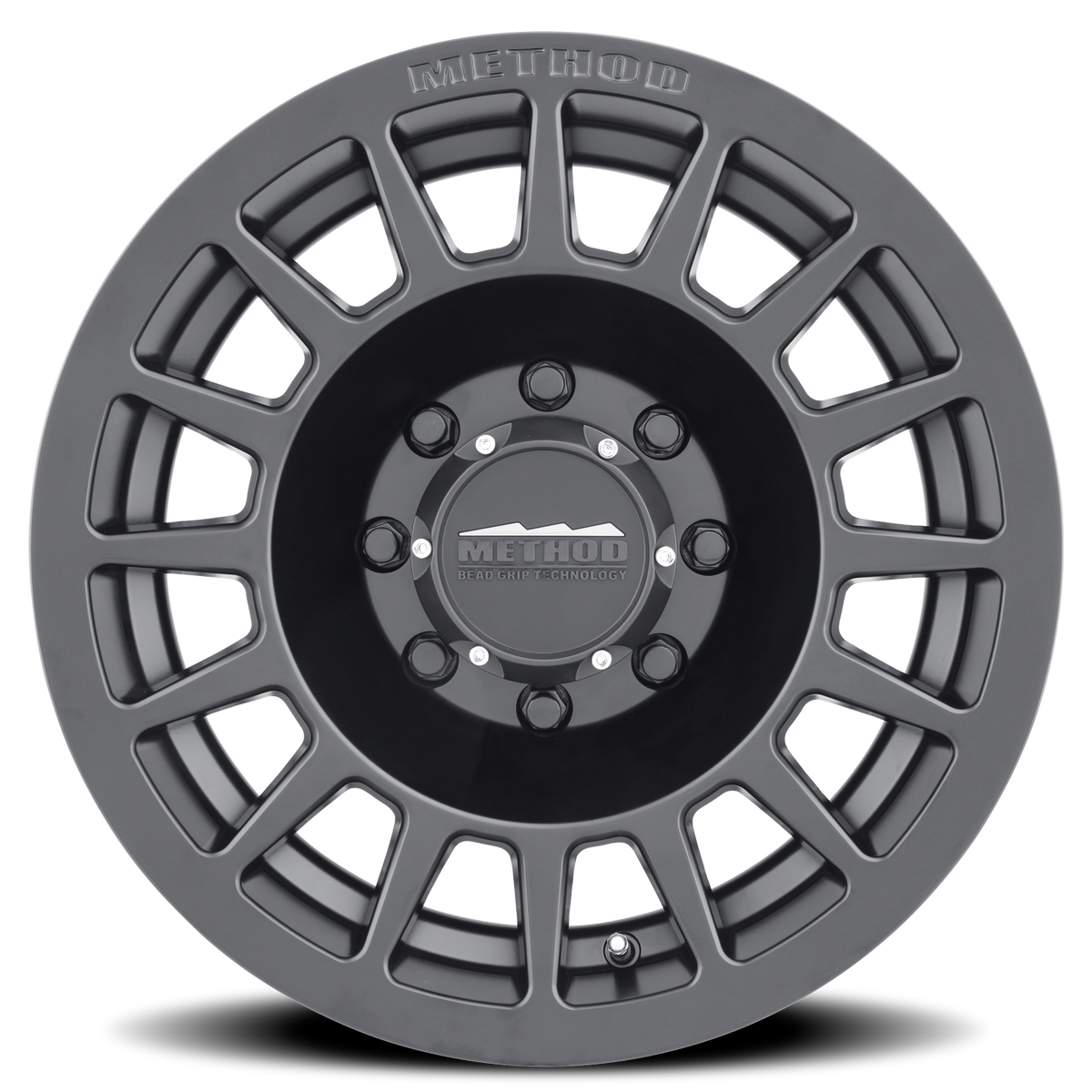 Aluminum Wheels 18x9 Bead Grip MR707 Bolt Pattern 8 On 170 Offset 18 Lip Size 0 Matte Black MB Method