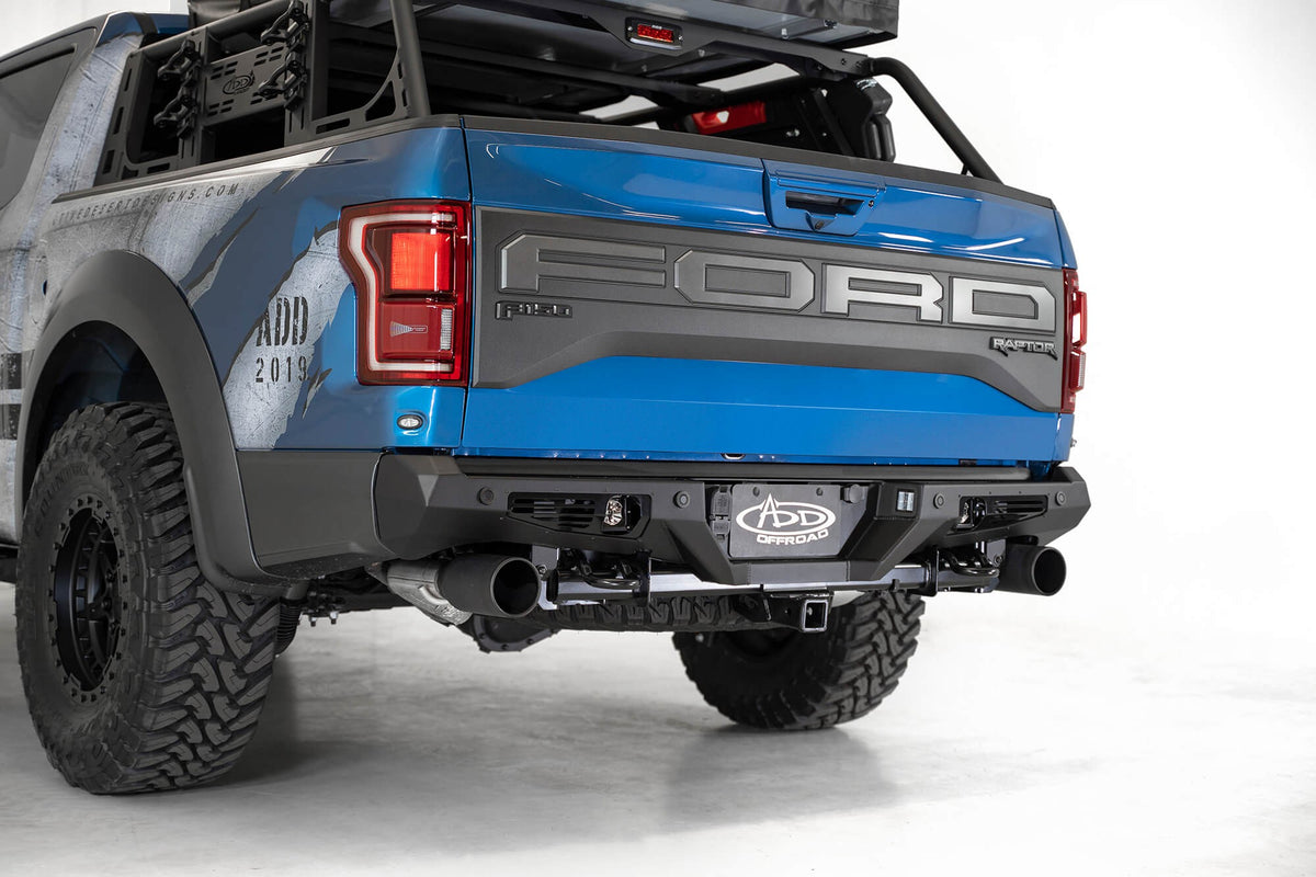 2017-2020 Ford F-150 Raptor Bomber Rear Bumper - Addictive Desert Designs R110011370103 - view 2