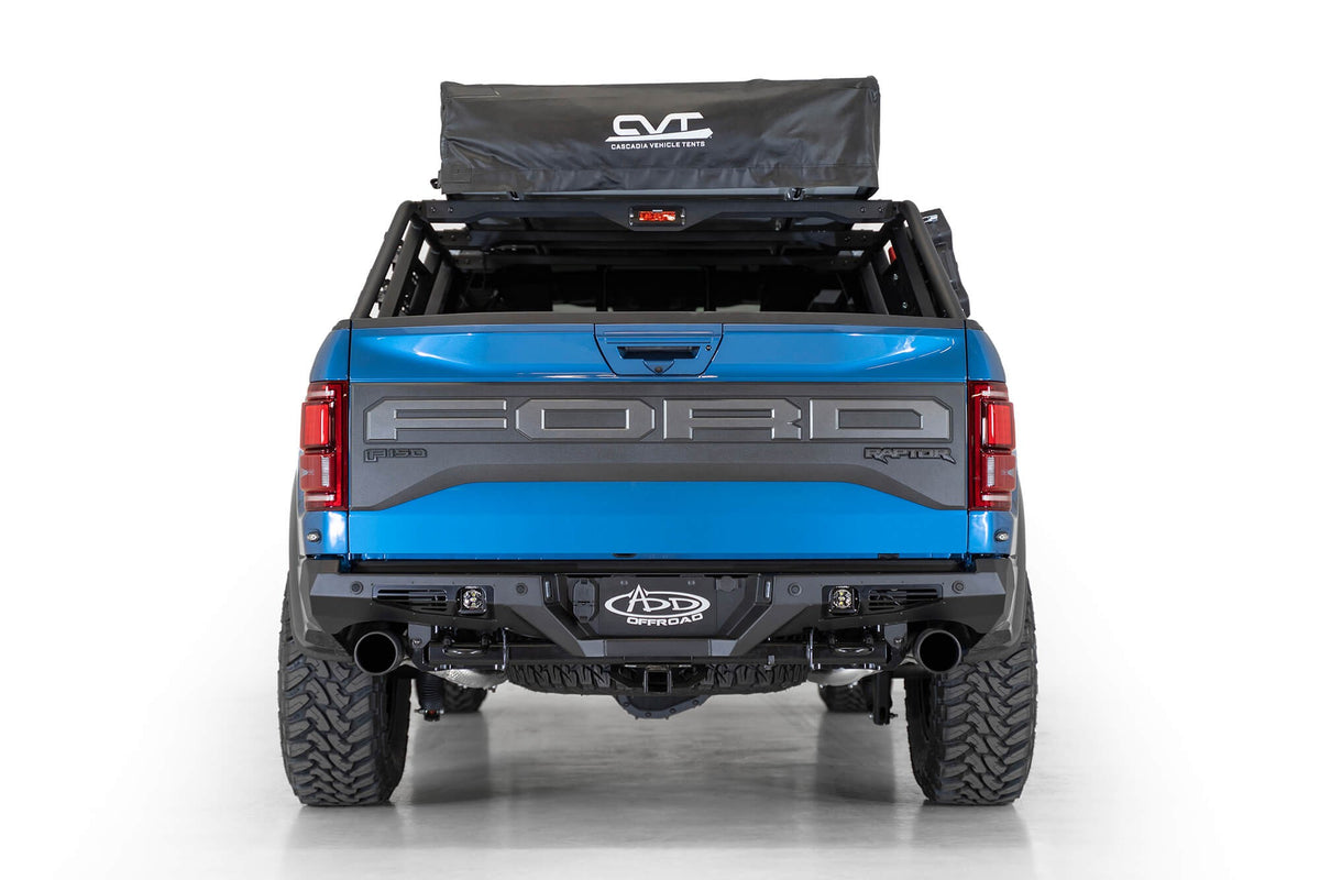 2017-2020 Ford F-150 Raptor Bomber Rear Bumper - Addictive Desert Designs R110011370103 - view 3