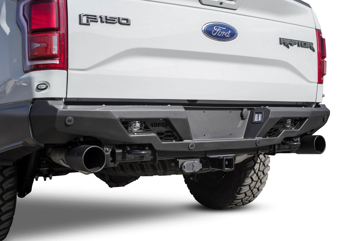 2017-2020 Ford F-150 Raptor Stealth Fighter Rear Bumper - Addictive Desert Designs R111231280103 - view 7