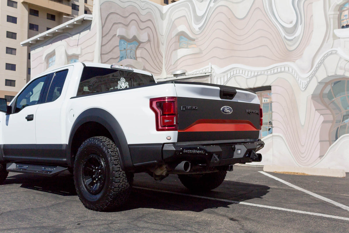 2017-2020 Ford F-150 Raptor HoneyBadger Rear Bumper - Addictive Desert Designs R117321430103 - view 6