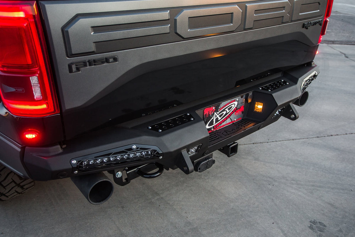 2017-2020 Ford F-150 Raptor HoneyBadger Rear Bumper - Addictive Desert Designs R117321430103 - view 10
