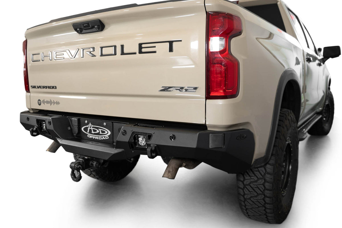 2022-2026 Chevrolet Silverado 1500 Stealth Fighter Rear Bumper - Addictive Desert Designs R120081090103 - view 9