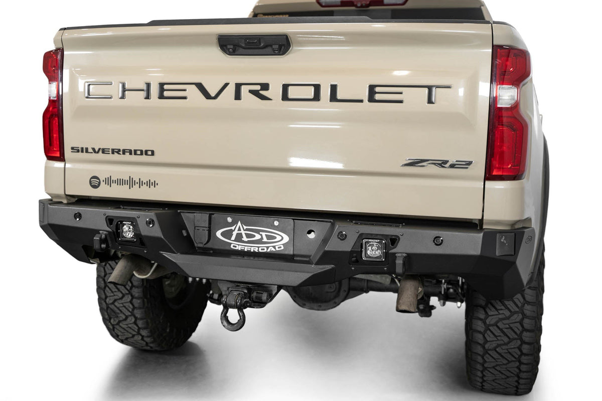 2022-2026 Chevrolet Silverado 1500 Stealth Fighter Rear Bumper - Addictive Desert Designs R120081090103 - view 10