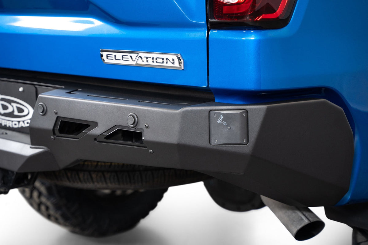 2022-2025 Chevrolet Silverado, GMC Sierra 1500 Black Label Rear Bumper - Addictive Desert Designs R14020NA0103 - view 12