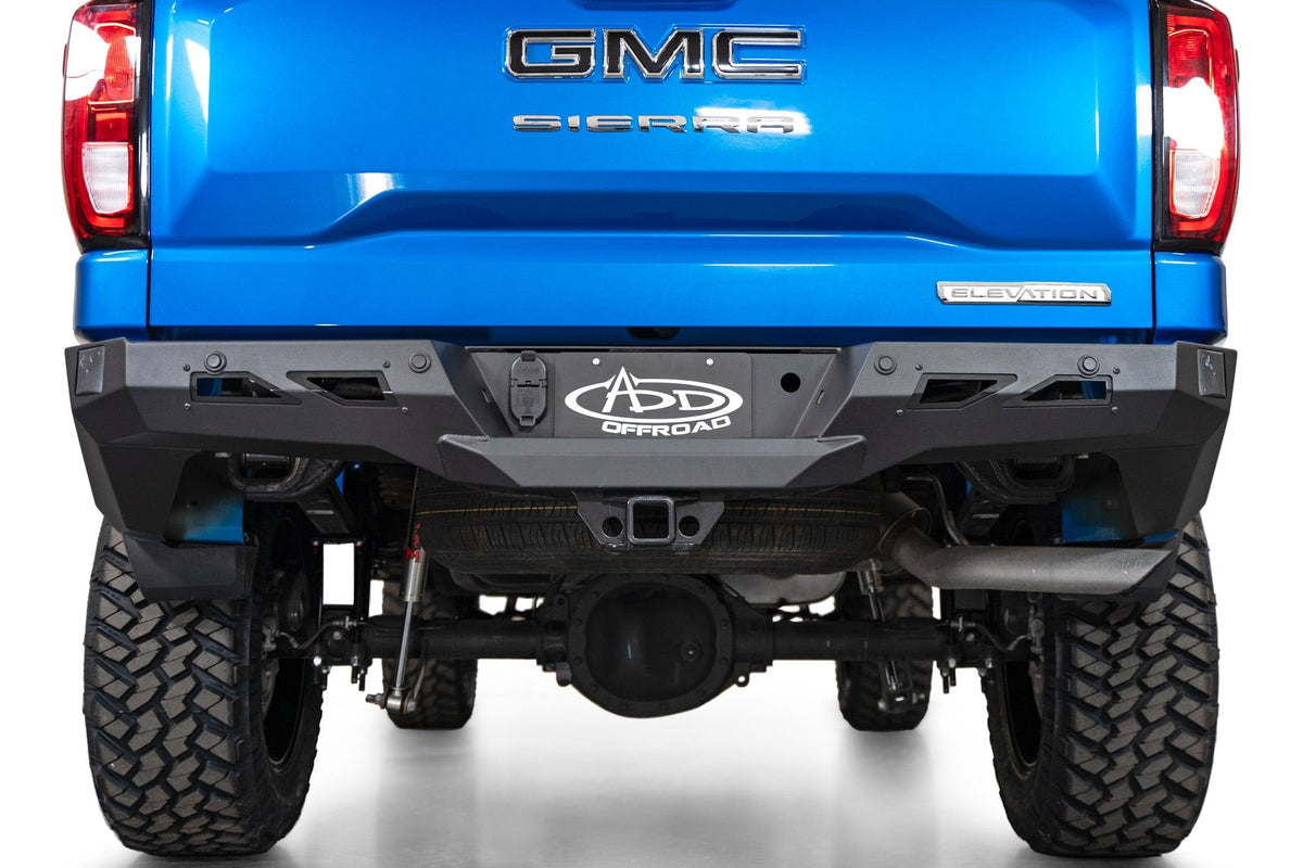 2022-2025 Chevrolet Silverado, GMC Sierra 1500 Black Label Rear Bumper - Addictive Desert Designs R14020NA0103 - view 5