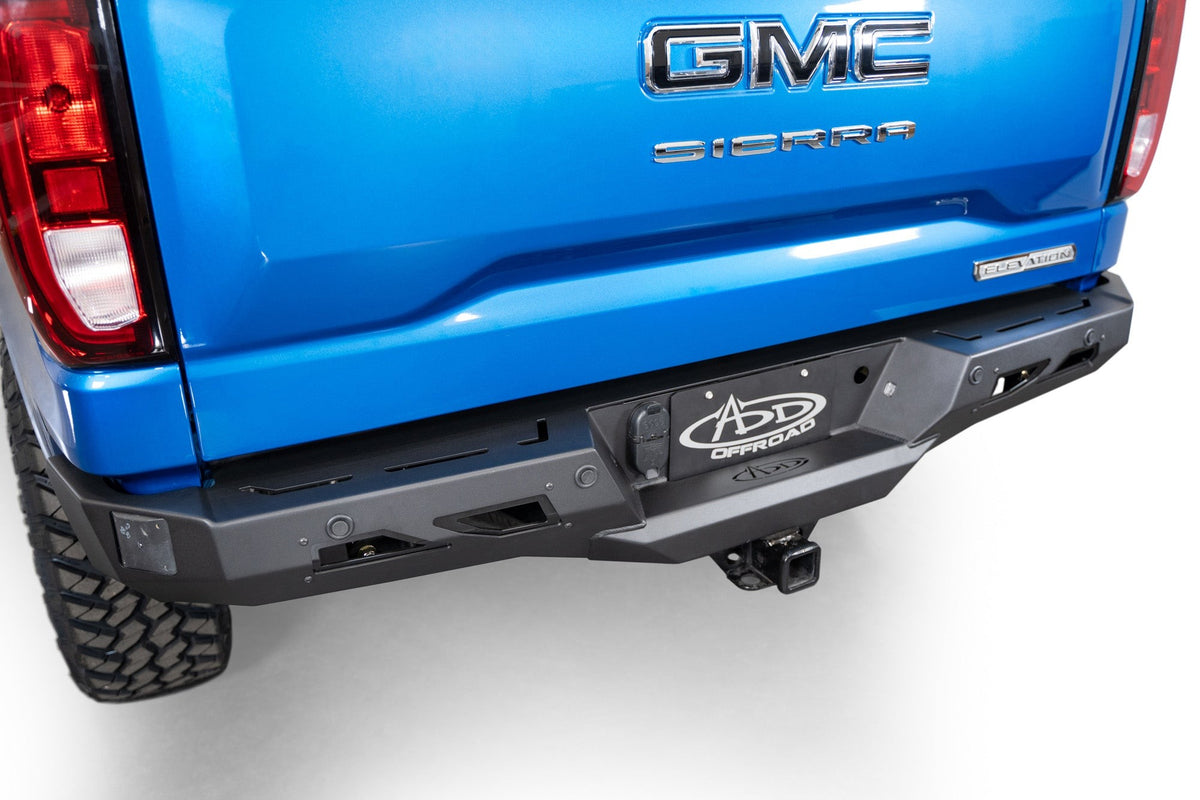2022-2025 Chevrolet Silverado, GMC Sierra 1500 Black Label Rear Bumper - Addictive Desert Designs R14020NA0103 - view 8
