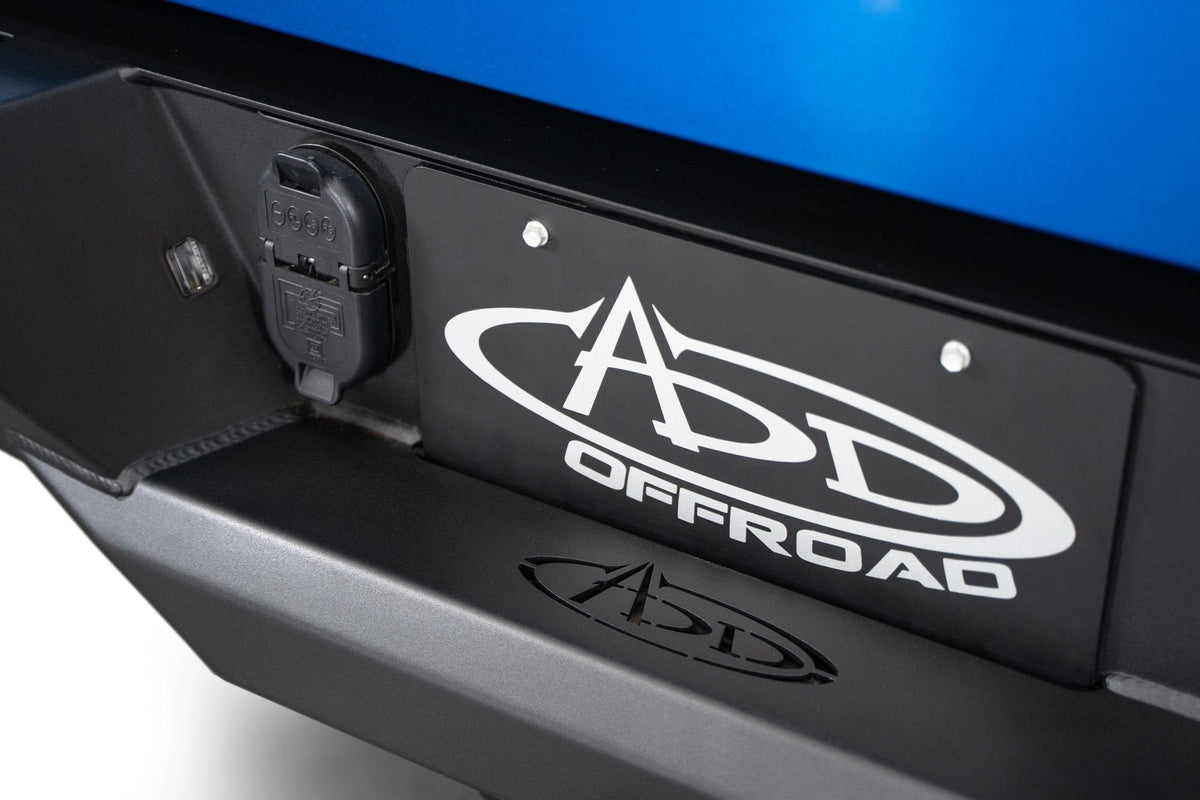 2022-2025 Chevrolet Silverado, GMC Sierra 1500 Black Label Rear Bumper - Addictive Desert Designs R14020NA0103 - view 9
