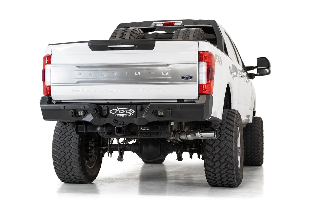 2017-2022 Ford Super Duty F-250 F-350 Bomber HD Rear Bumper - Addictive Desert Designs R160051280103