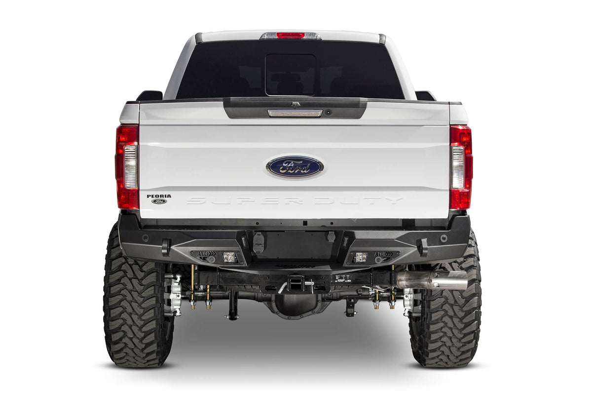 2017-2022 Ford Super Duty F-250, F-350 Stealth Fighter Rear Bumper - Addictive Desert Designs R161231280103 - view 5