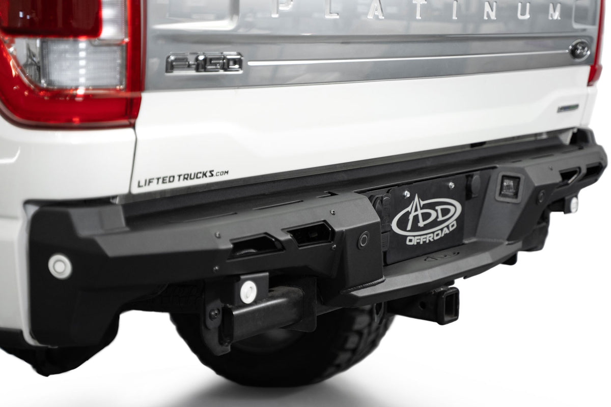 2024-2025 Ford F150 Black Label Rear Bumper - Addictive Desert Designs R190020NA0103 - view 3