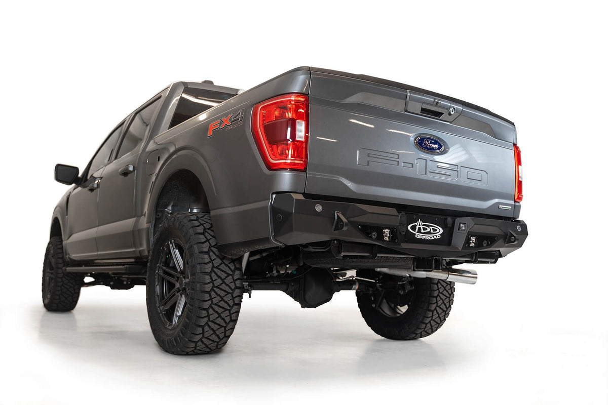 2024-2026 Ford F-150 Stealth Fighter Rear Bumper - Addictive Desert Designs R1901231280103 - view 2