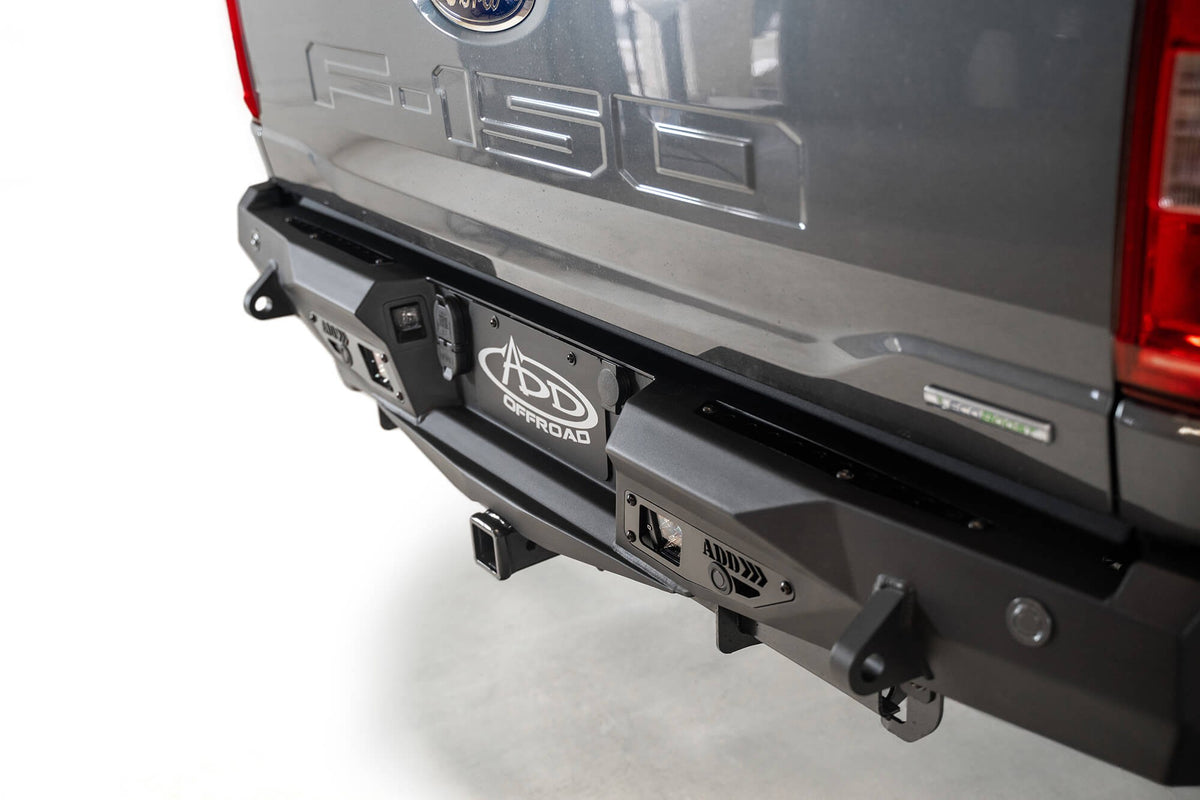 2024-2026 Ford F-150 Stealth Fighter Rear Bumper - Addictive Desert Designs R1901231280103 - view 9