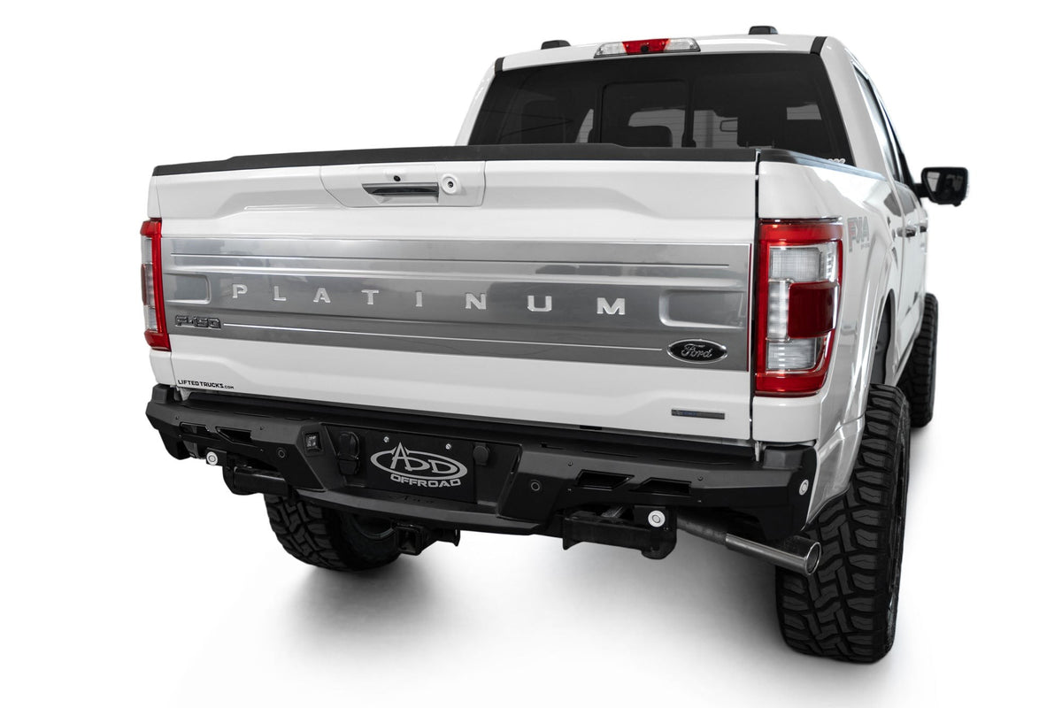 2021-2023 Ford F-150 Black Label Rear Bumper - Addictive Desert Designs R19020NA0103 - view 5