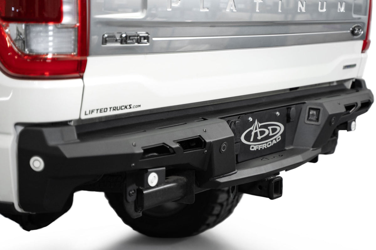 2021-2023 Ford F-150 Black Label Rear Bumper - Addictive Desert Designs R19020NA0103 - view 9