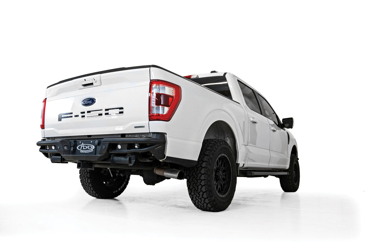 2024+ Ford F-150 Pro Bolt-On Rear Bumper - Addictive Desert Designs R1908571280103 - view 6
