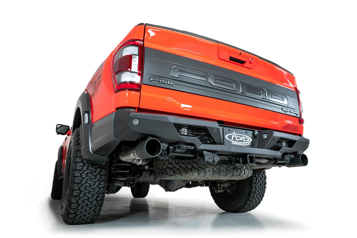 2021-2026 Ford Raptor Stealth Fighter Rear Bumper - Addictive Desert Designs R210081090103