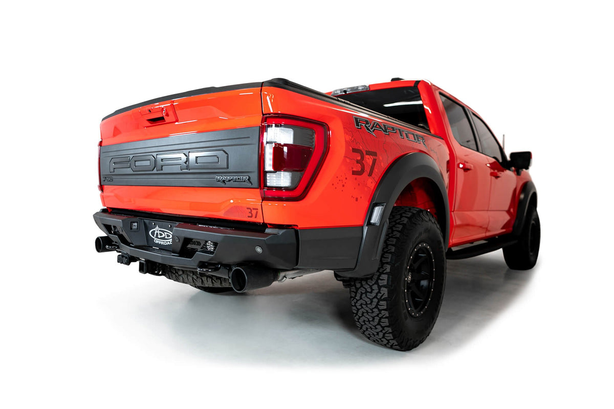 2021-2026 Ford Raptor Stealth Fighter Rear Bumper - Addictive Desert Designs R210081090103 - view 5