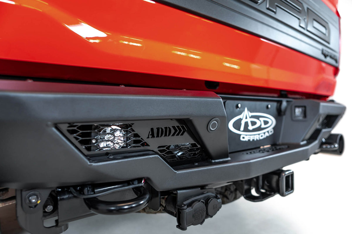 2021-2026 Ford Raptor Stealth Fighter Rear Bumper - Addictive Desert Designs R210081090103 - view 8