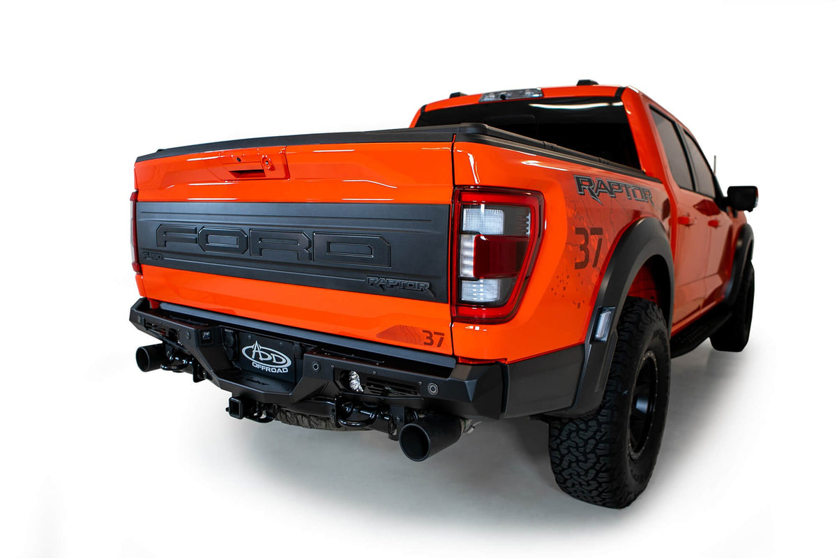 2021-2026 Ford Raptor Bomber Rear Bumper - Addictive Desert Designs R210141370103 - view 3