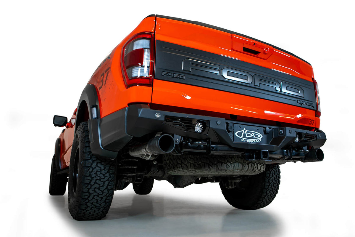 2021-2026 Ford Raptor Bomber Rear Bumper - Addictive Desert Designs R210141370103 - view 4