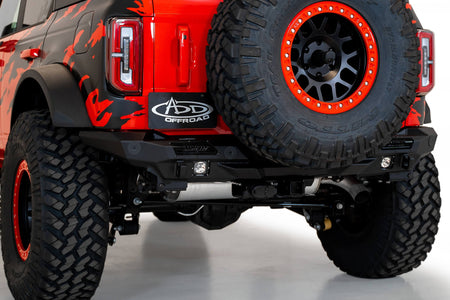 2021-2026 Ford Bronco Stealth Fighter Rear Bumper - Addictive Desert Designs R230081370103