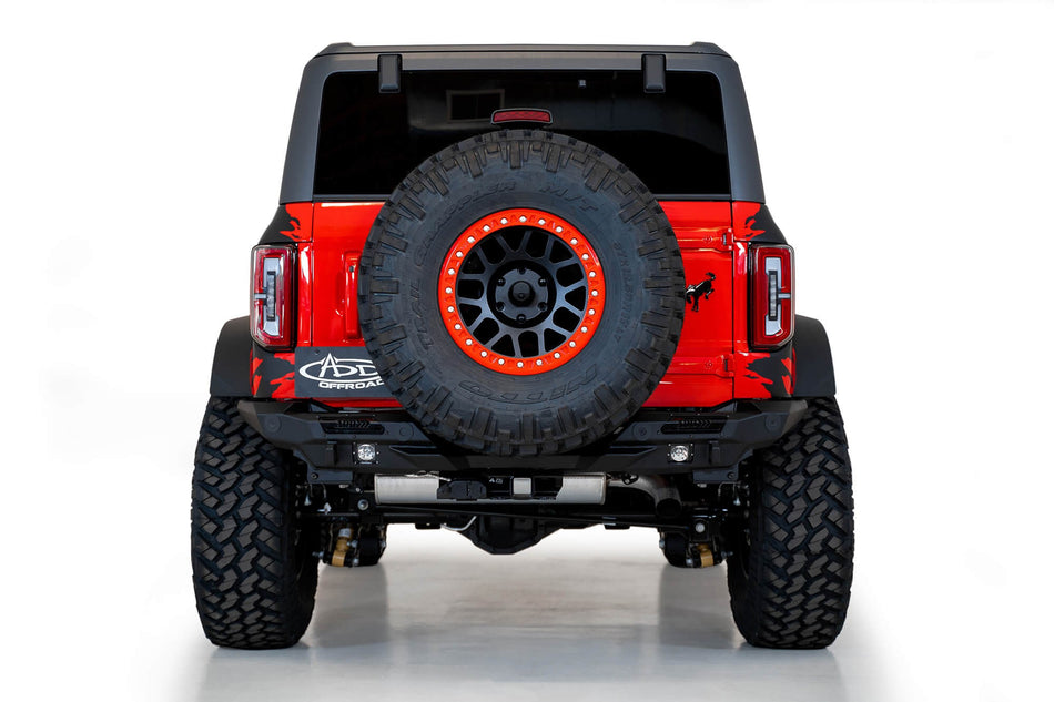 2021-2026 Ford Bronco Stealth Fighter Rear Bumper - Addictive Desert Designs R230081370103 - view 2