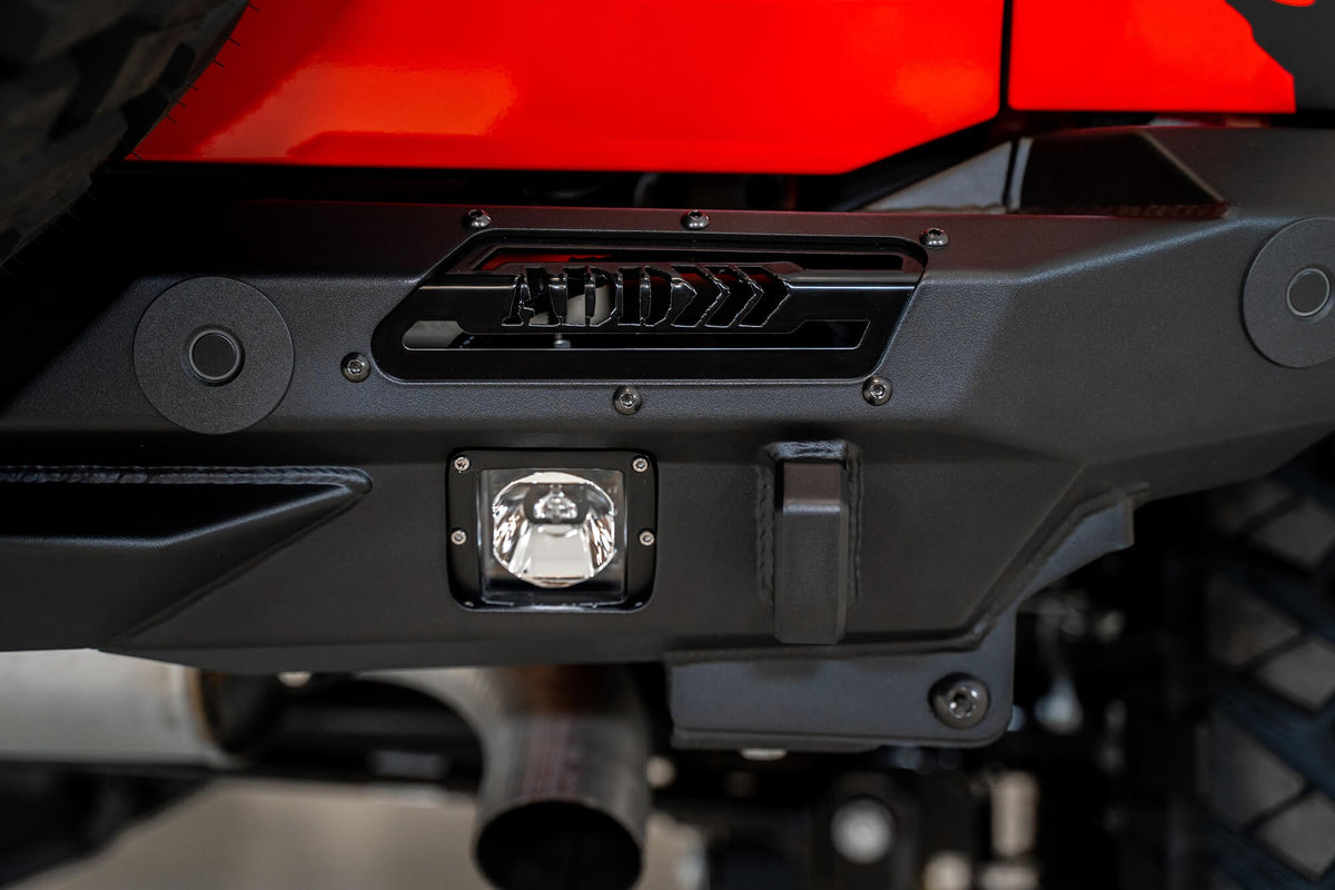 2021-2026 Ford Bronco Stealth Fighter Rear Bumper - Addictive Desert Designs R230081370103 - view 4