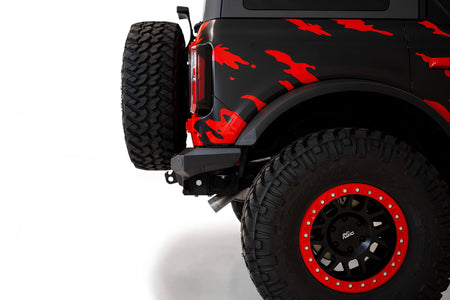 2021-2026 Ford Bronco Stealth Fighter Rear Bumper - Addictive Desert Designs R230081370103 - view 6