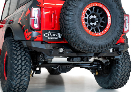 2021-2026 Ford Bronco Bomber Rear Bumper - Addictive Desert Designs R230141090103