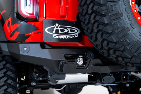 2021-2026 Ford Bronco Bomber Rear Bumper - Addictive Desert Designs R230141090103 - view 2