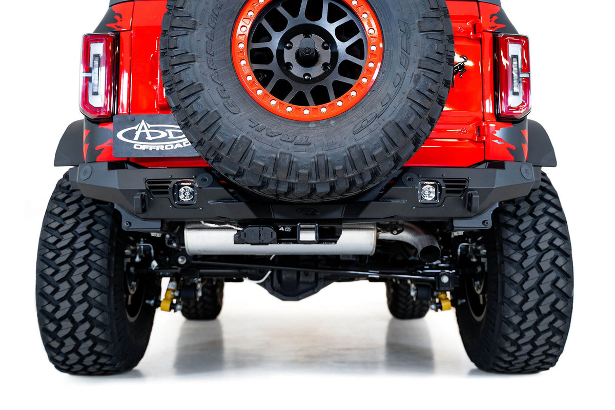 2021-2026 Ford Bronco Bomber Rear Bumper - Addictive Desert Designs R230141090103 - view 3