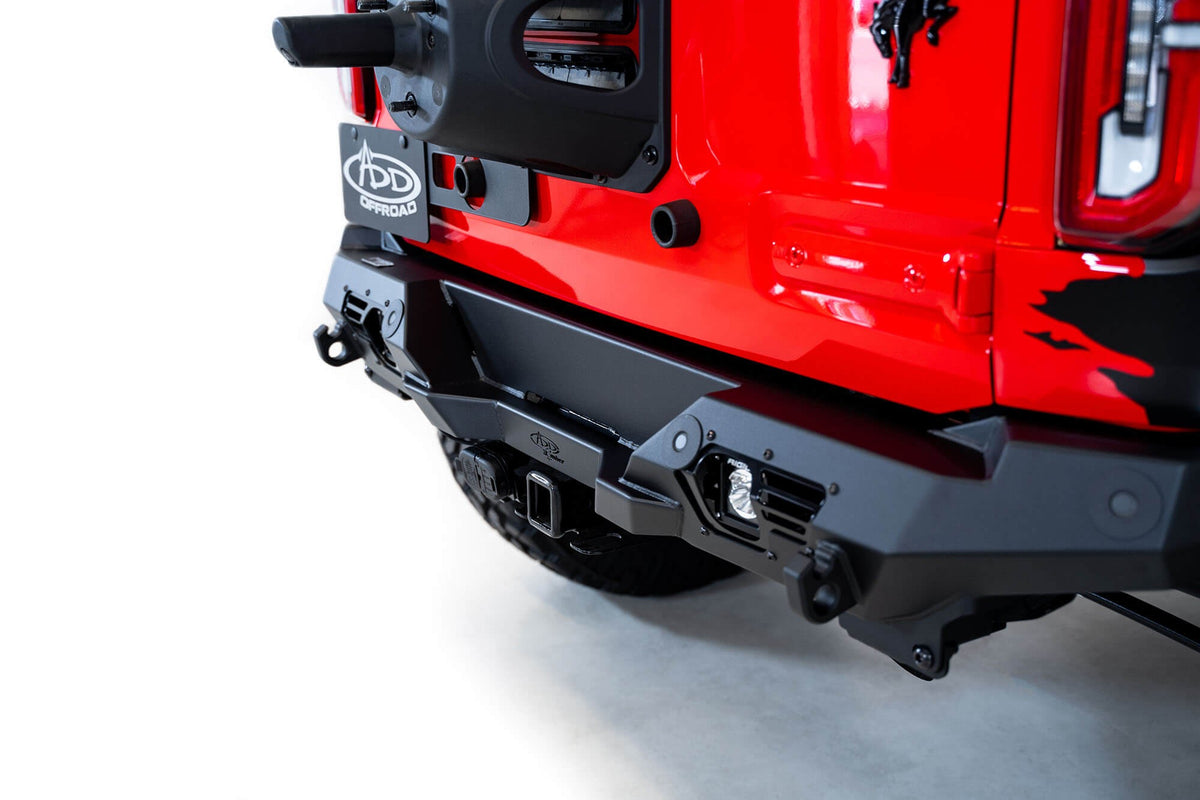 2021-2026 Ford Bronco Bomber Rear Bumper - Addictive Desert Designs R230141090103 - view 4