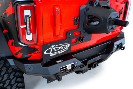 2021-2026 Ford Bronco Bomber Rear Bumper - Addictive Desert Designs R230141090103 - view 6