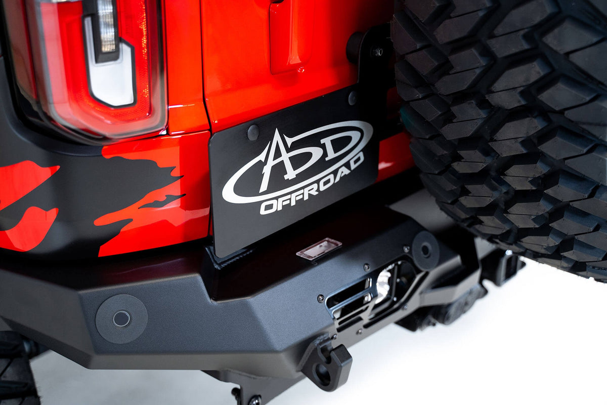 2021-2026 Ford Bronco Bomber Rear Bumper - Addictive Desert Designs R230141090103 - view 7