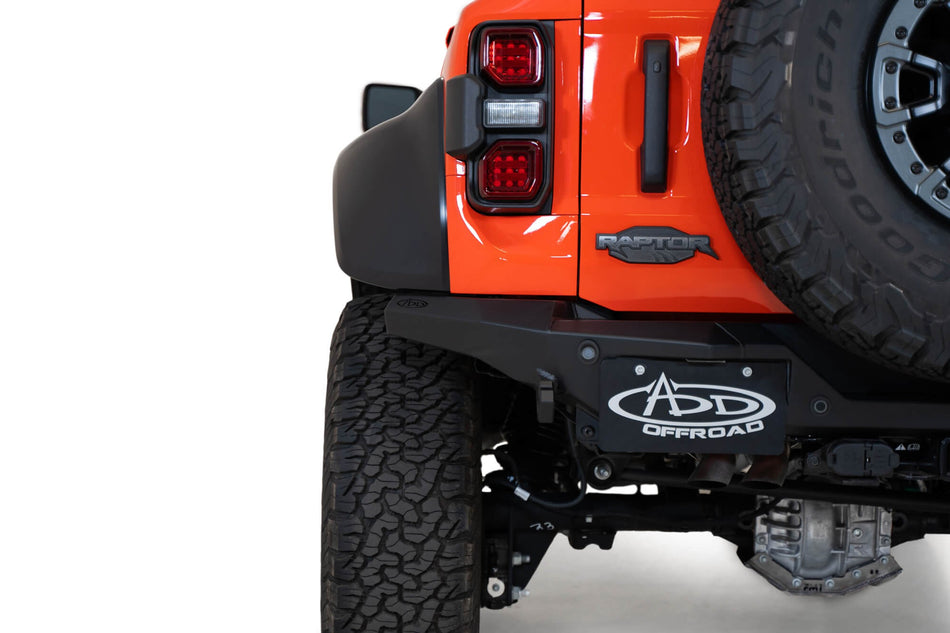 2022-2026 Ford Bronco Raptor Rock Fighter Rear Bumper - Addictive Desert Designs R26012NA0103 - view 2