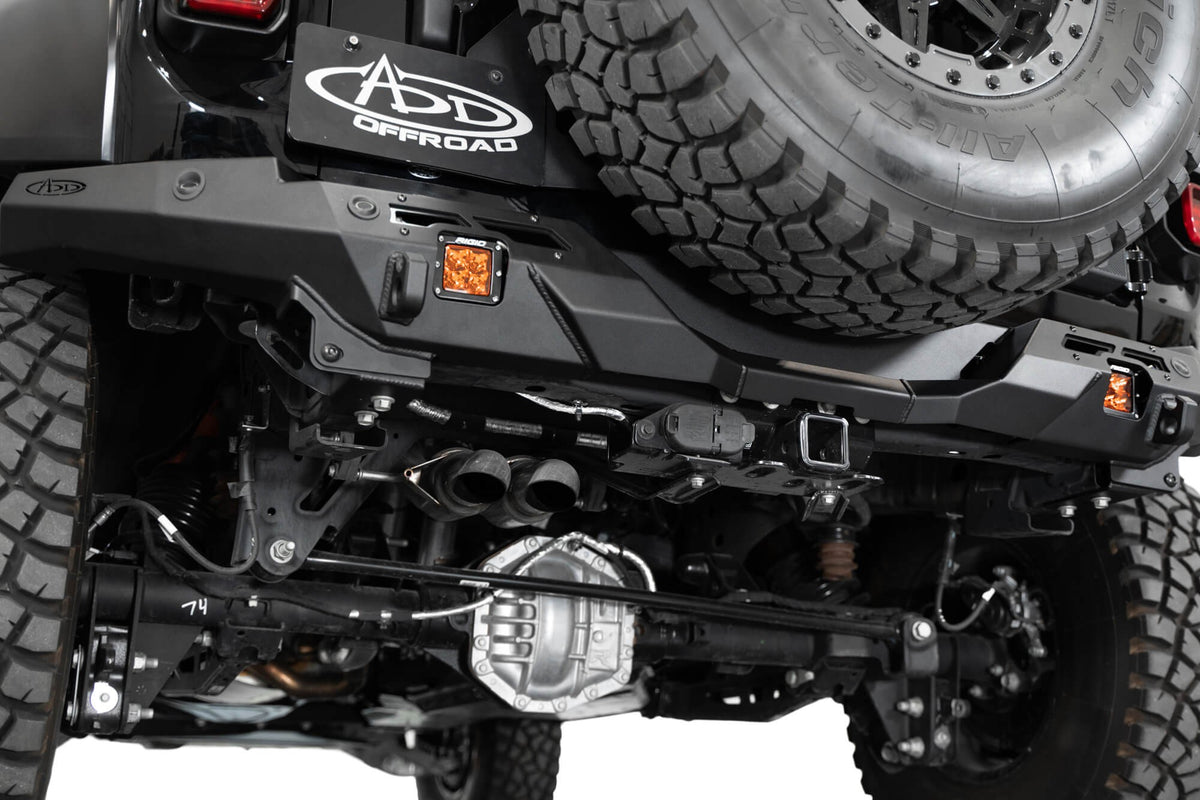 2022-2026 Ford Bronco Raptor Phantom Rear Bumper - Addictive Desert Designs R260191090103 - view 4