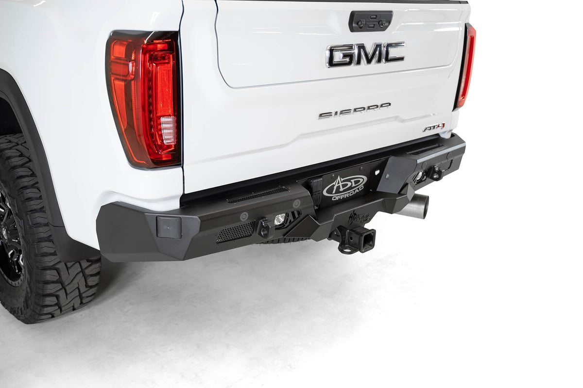 2020-2023 GMC Sierra 2500 3500, 2020-2023 Chevrolet Silverado 2500/3500 Bomber HD Rear Bumper - Addictive Desert Designs R270021280103