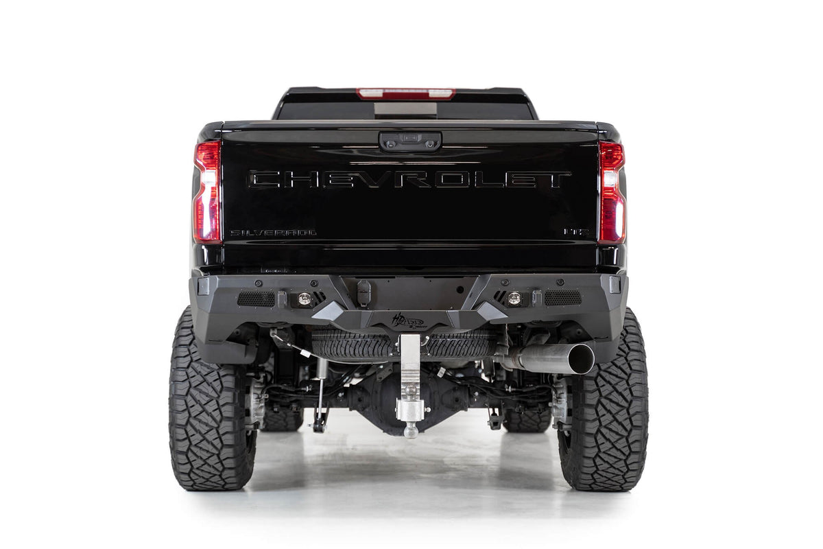 2020-2023 GMC Sierra 2500 3500, 2020-2023 Chevrolet Silverado 2500/3500 Bomber HD Rear Bumper - Addictive Desert Designs R270021280103 - view 12