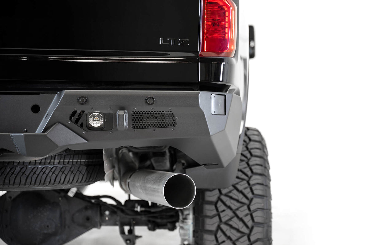 2020-2023 GMC Sierra 2500 3500, 2020-2023 Chevrolet Silverado 2500/3500 Bomber HD Rear Bumper - Addictive Desert Designs R270021280103 - view 14