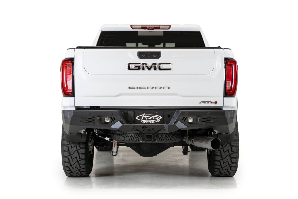 2020-2023 GMC Sierra 2500 3500, 2020-2023 Chevrolet Silverado 2500/3500 Bomber HD Rear Bumper - Addictive Desert Designs R270021280103 - view 5