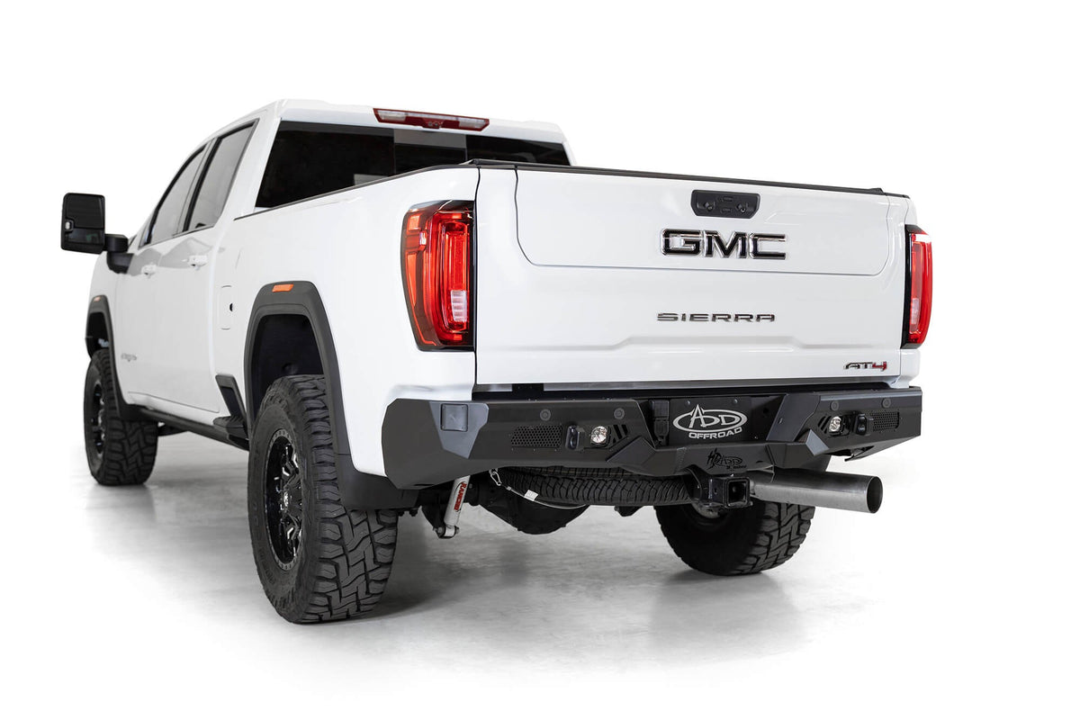 2020-2023 GMC Sierra 2500 3500, 2020-2023 Chevrolet Silverado 2500/3500 Bomber HD Rear Bumper - Addictive Desert Designs R270021280103 - view 6