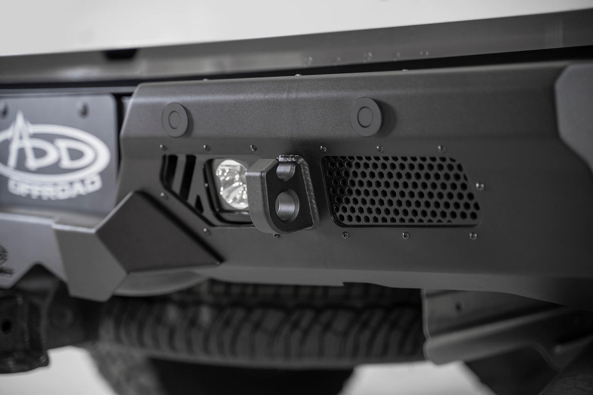 2020-2023 GMC Sierra 2500 3500, 2020-2023 Chevrolet Silverado 2500/3500 Bomber HD Rear Bumper - Addictive Desert Designs R270021280103 - view 7