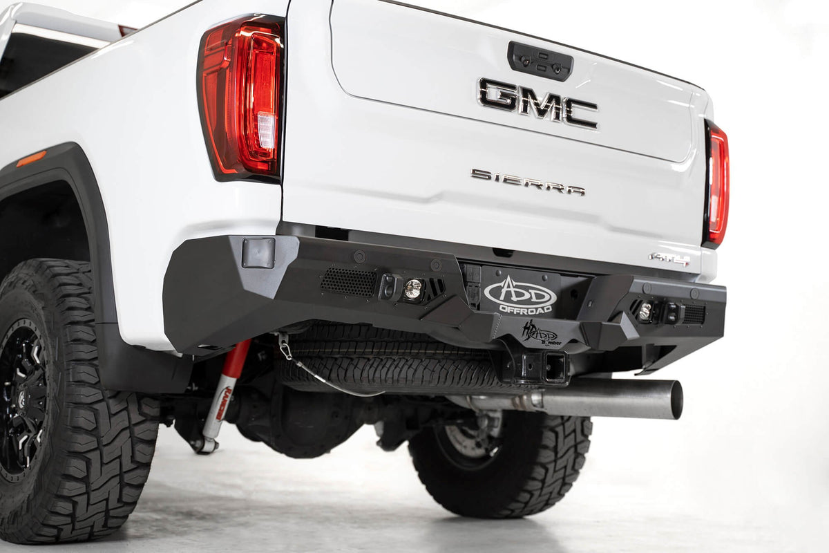 2020-2023 GMC Sierra 2500 3500, 2020-2023 Chevrolet Silverado 2500/3500 Bomber HD Rear Bumper - Addictive Desert Designs R270021280103 - view 10