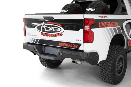 2019-2022 Chevrolet Silverado 1500 2019-2022 GMC Sierra 1500 Stealth Rear Bumper - Addictive Desert Designs R447711280103