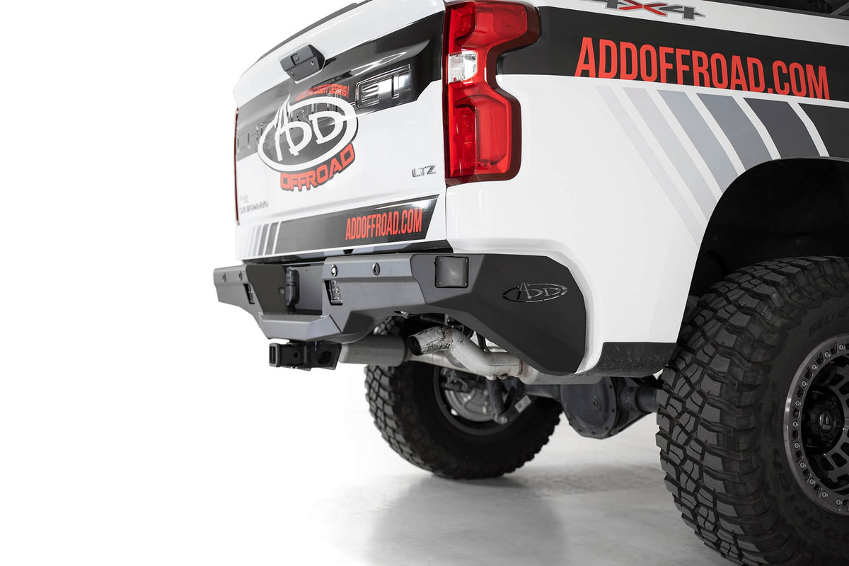 2019-2022 Chevrolet Silverado 1500 2019-2022 GMC Sierra 1500 Stealth Rear Bumper - Addictive Desert Designs R447711280103 - view 5