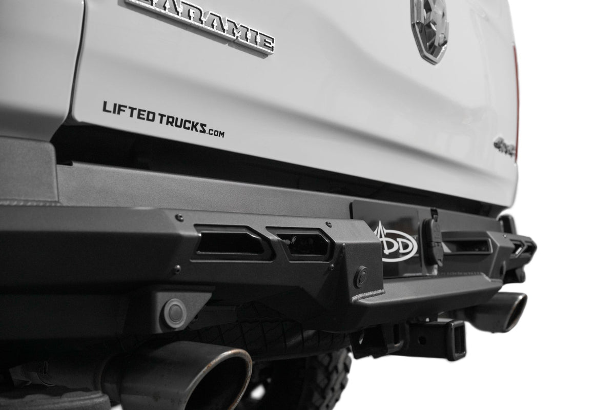 2019-2024 RAM 1500 non-Rebal Black Label Rear Bumper - Addictive Desert Designs R55020NA0103 - view 2