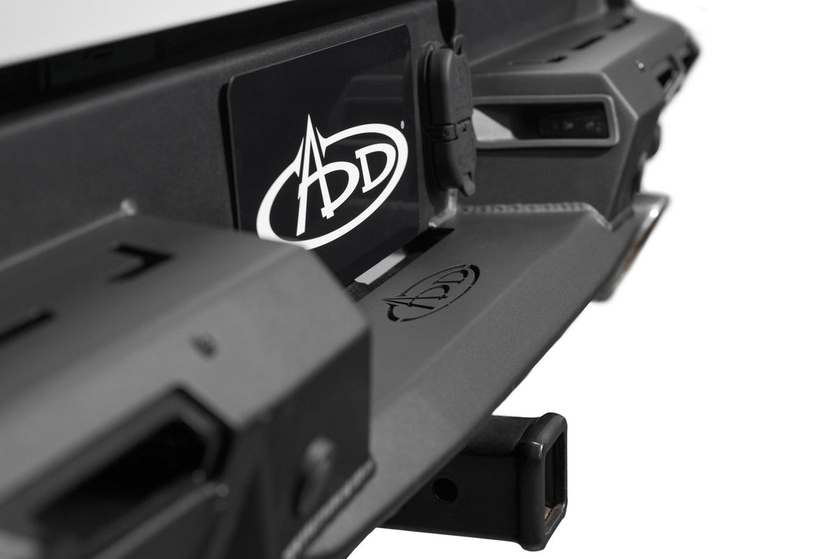 2019-2024 RAM 1500 non-Rebal Black Label Rear Bumper - Addictive Desert Designs R55020NA0103 - view 6