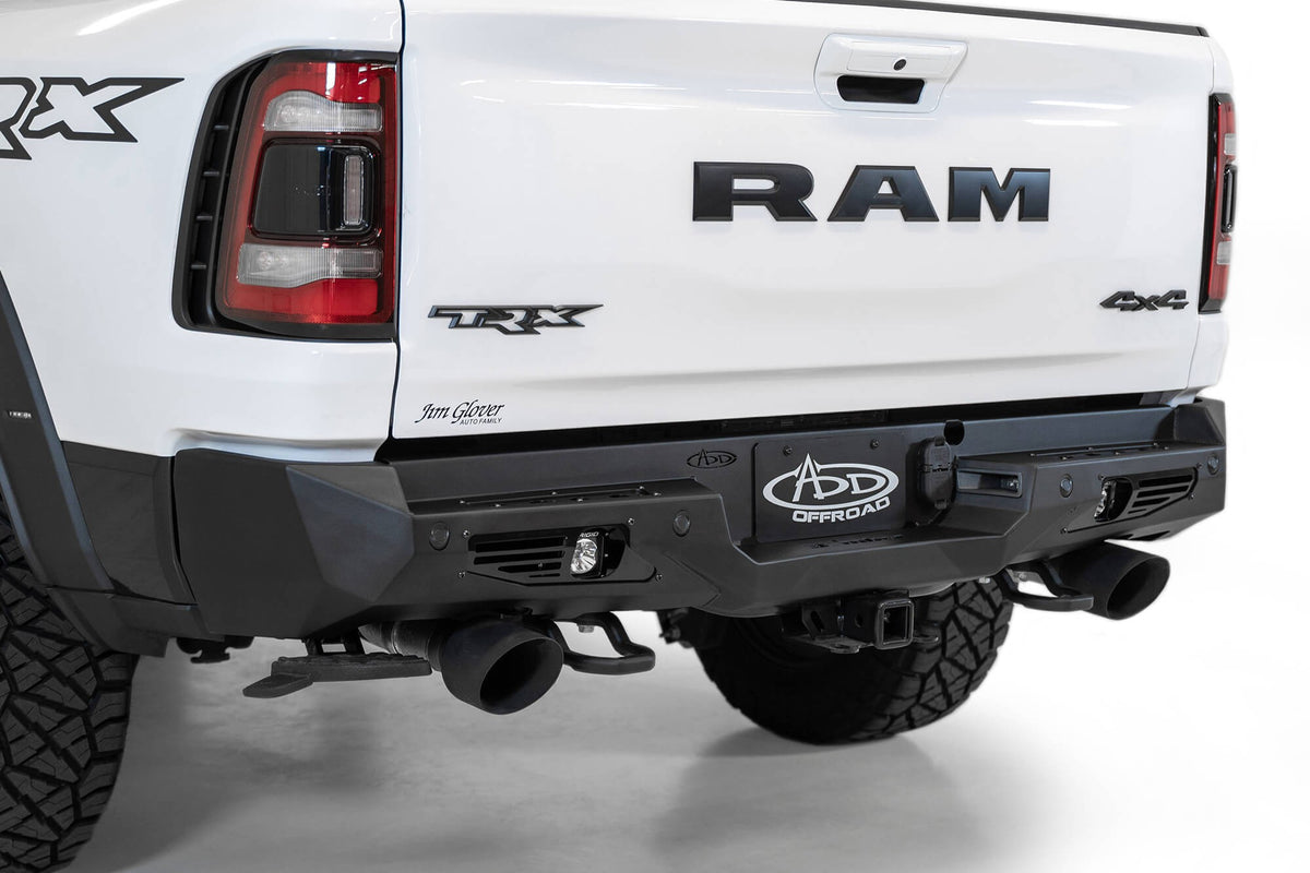 2021-2024 RAM 1500 TRX Bomber Rear Bumper - Addictive Desert Designs R620011370103
